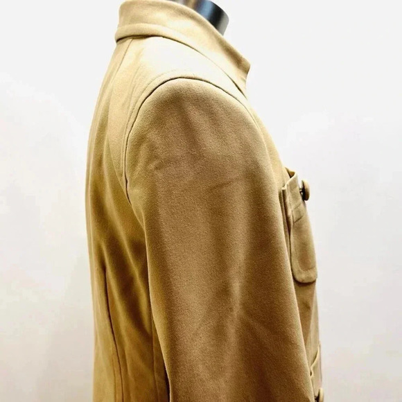 INC Women Long Sleeve Button Down Collared Lined Brown Career Jacket Size 6 - Picture 6 of 13